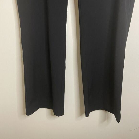 Lindex Straight Trouser Pants in Black Classic Slacks Officewear Work Size US 12 - Picture 2 of 9